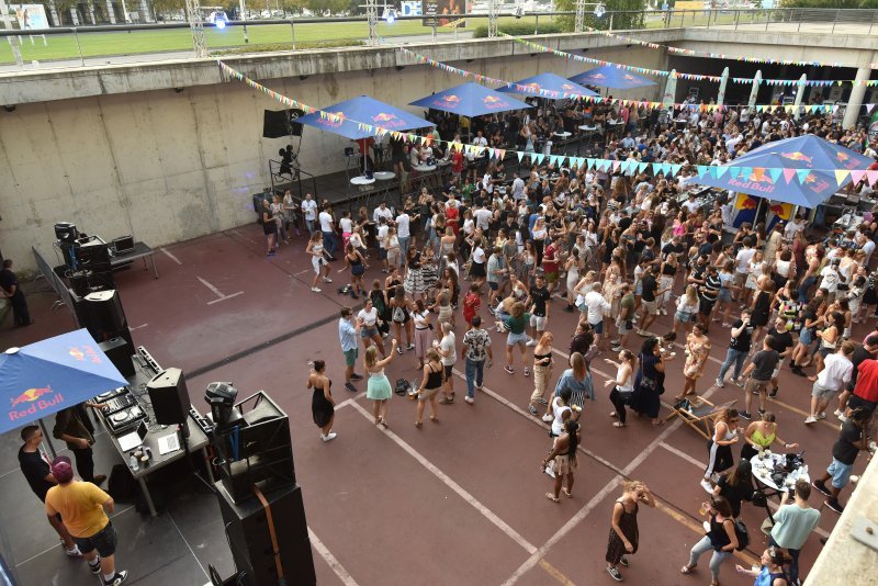 Na parkiralištu MSU održan je Art Block Party