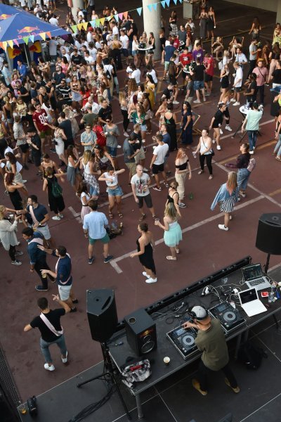 Na parkiralištu MSU održan je Art Block Party