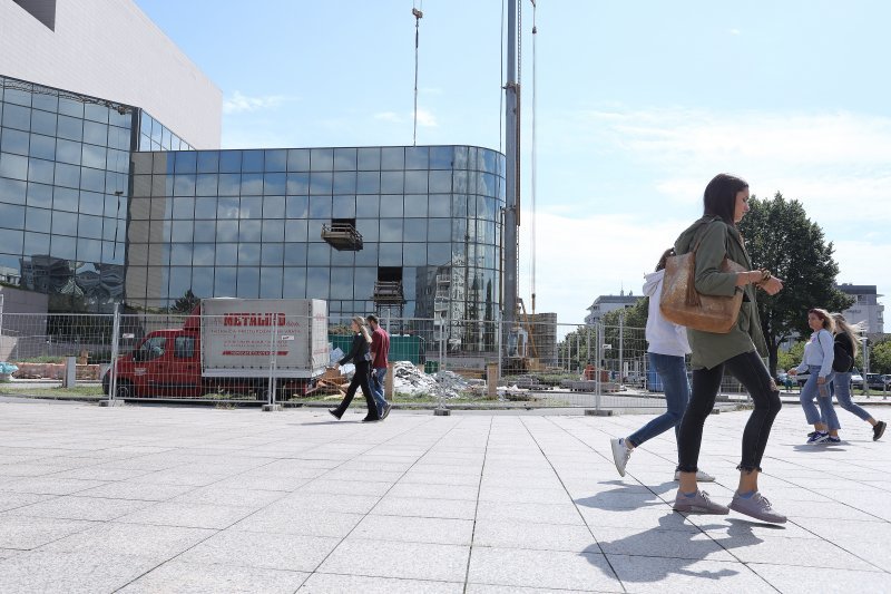 Radovi na uređenju Kongresnog centra NSK