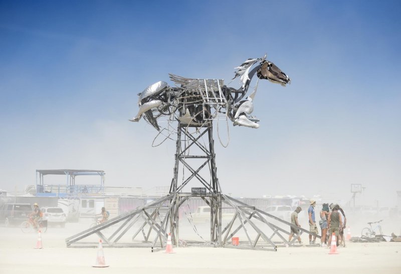 Festival Burning Man 2019.