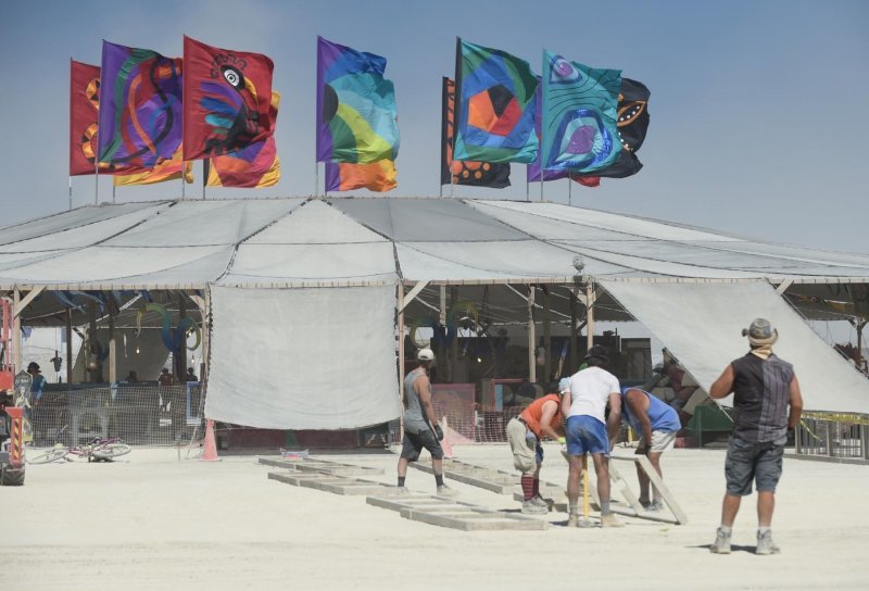 Festival Burning Man 2019.