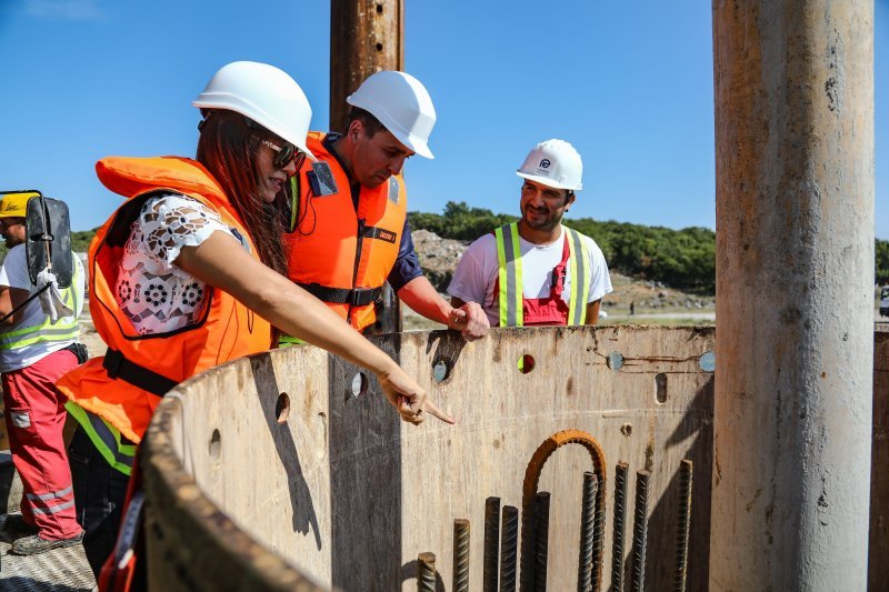 Gradilište LNG terminala u Omišlju