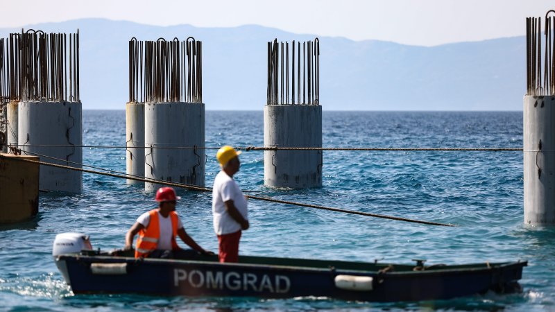 Gradilište LNG terminala u Omišlju