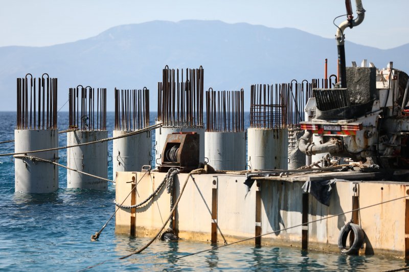 Gradilište LNG terminala u Omišlju