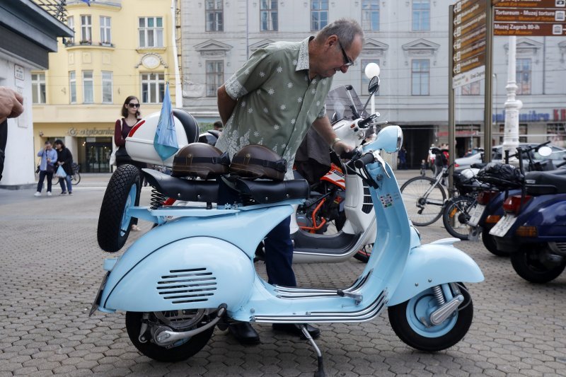 Susret ljubitelja Vespi u Zagrebu