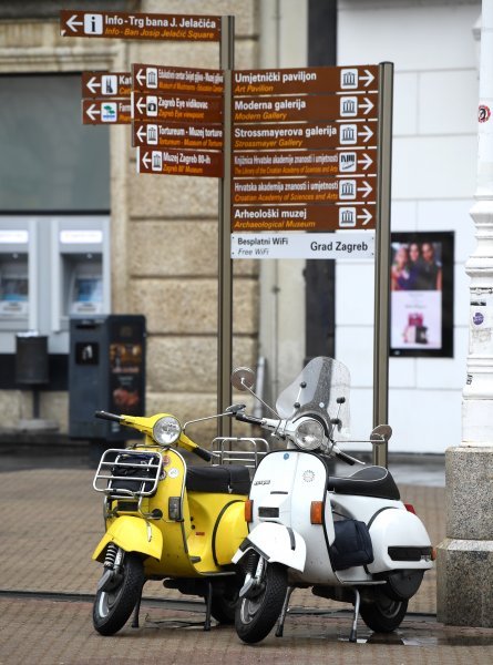 Susret ljubitelja Vespi u Zagrebu