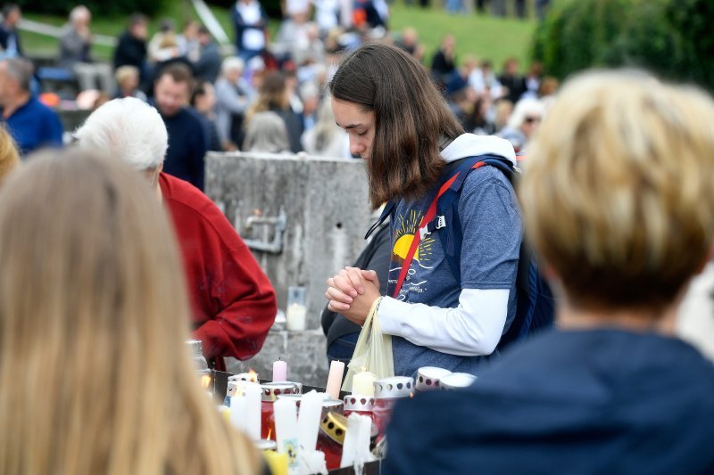 Marija Bistrica: Predsjednica Grabar-Kitarović prisustvovala obilježavanju blagdana Male Gospe