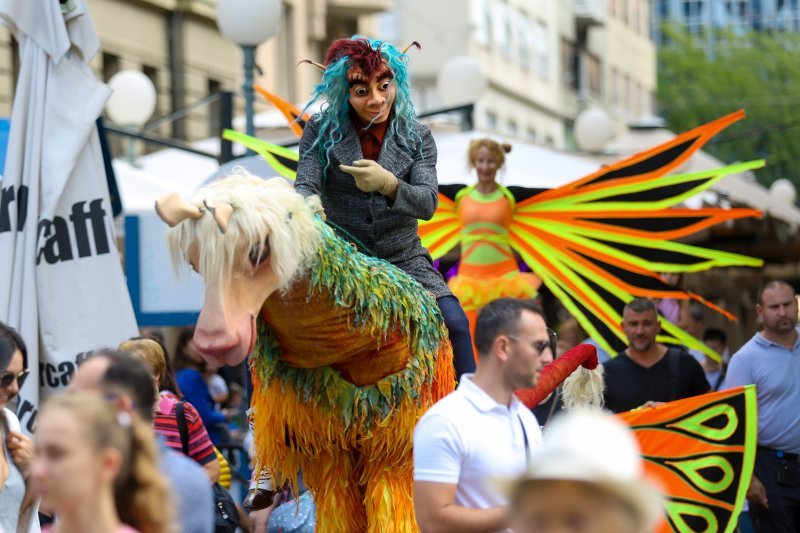 Zagreb: Pifkova povorka najavila je početak 52. Međunarodnog festivala kazališta lutaka