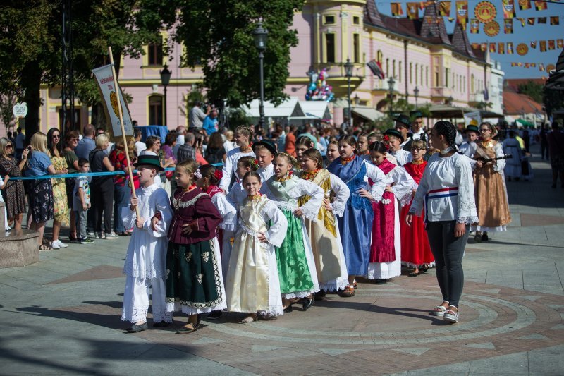 Predsjednica dodijelila Povelju Republike Hrvatske manifestaciji Vinkovačke jeseni