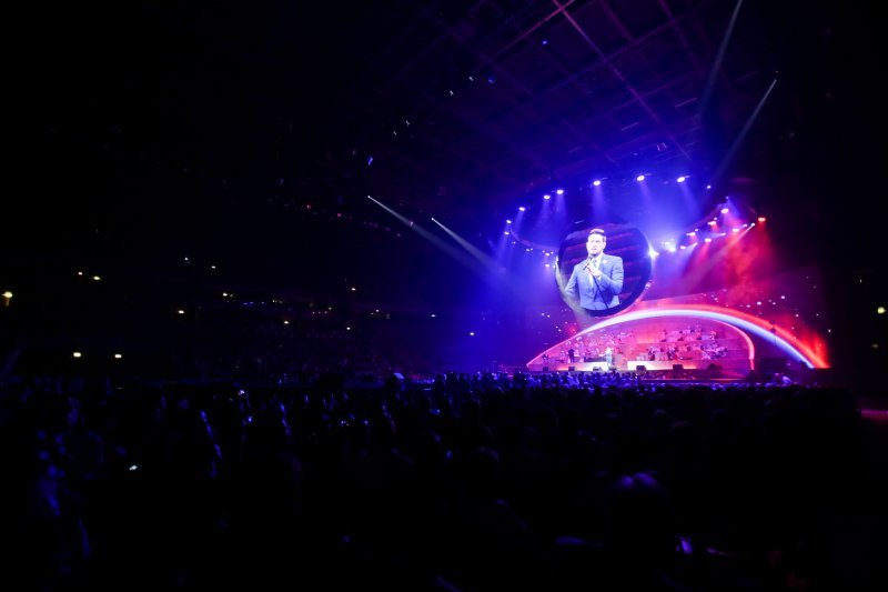 Michael Buble u Areni Zagreb