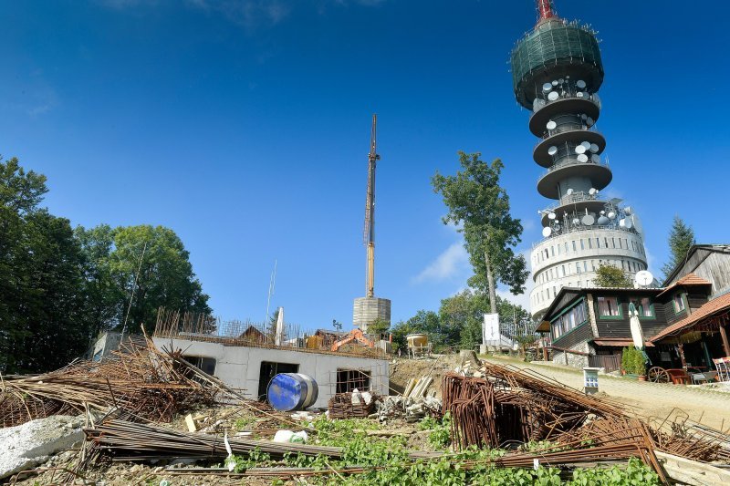 Radovi na novoj sljemenskoj žičari