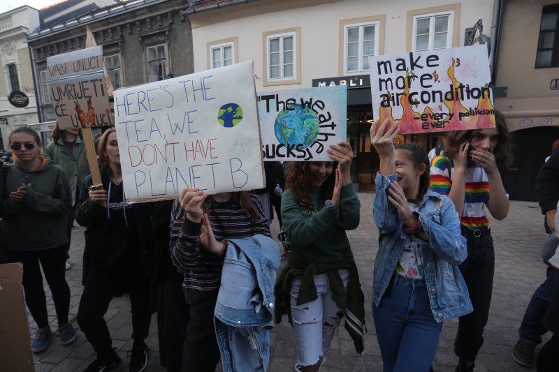 Globalni prosvjed za klimu u Zagrebu