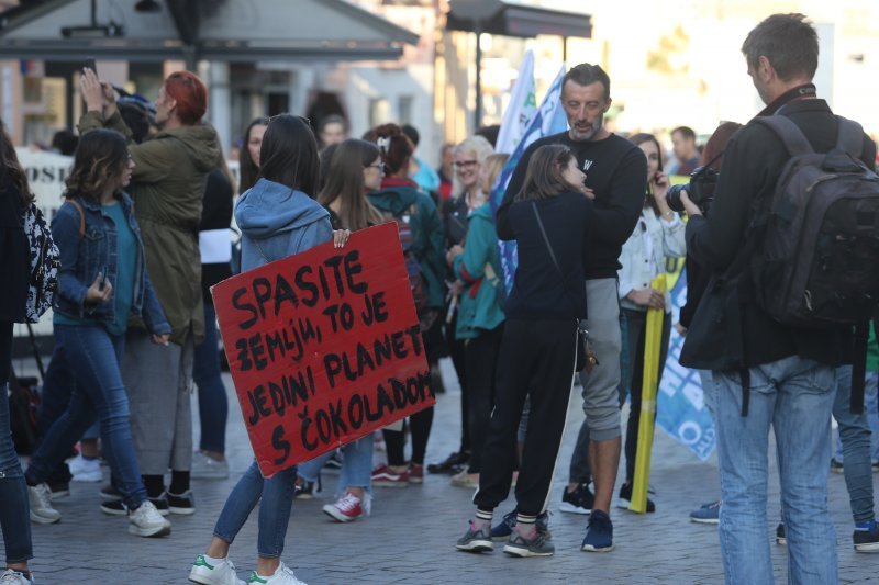 Globalni prosvjed za klimu u Zagrebu