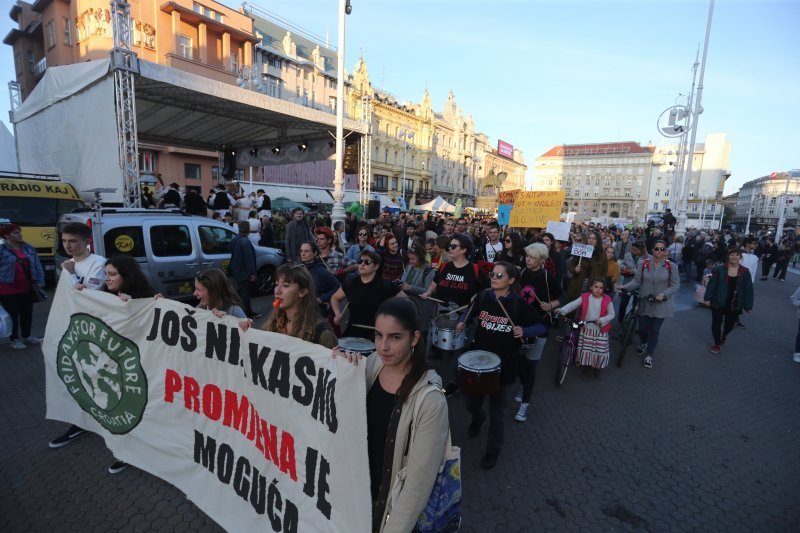 Globalni prosvjed za klimu u Zagrebu