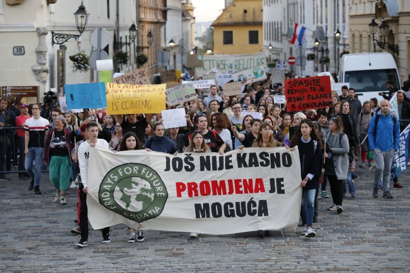 Globalni prosvjed za klimu u Zagrebu