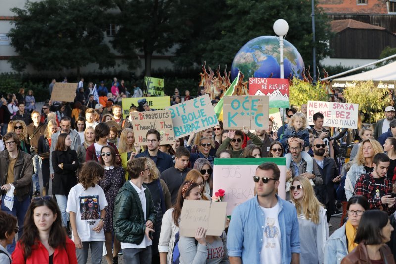 Globalni prosvjed za klimu u Zagrebu