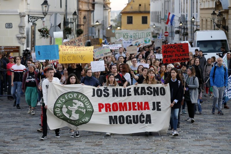 Globalni prosvjed za klimu u Zagrebu