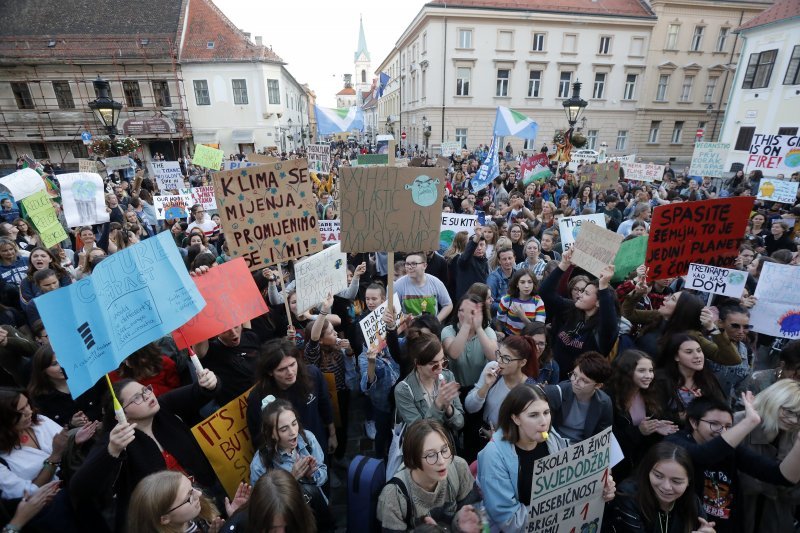 Globalni prosvjed za klimu u Zagrebu