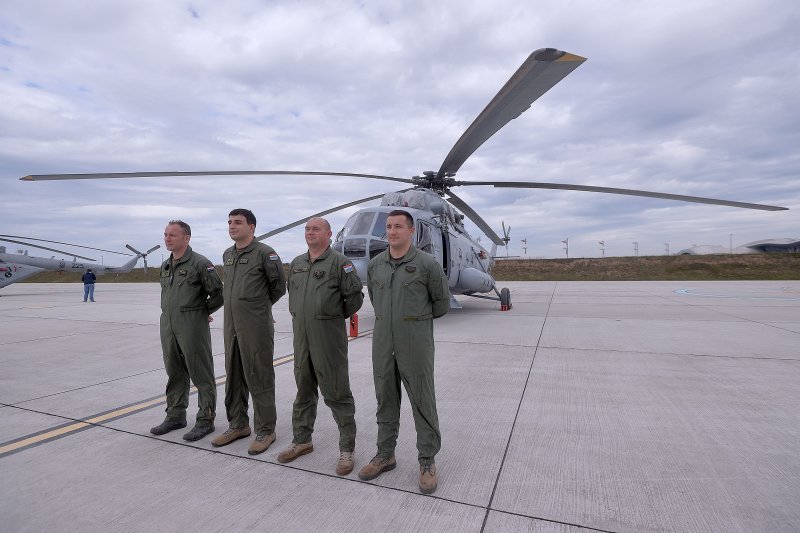 Prezentacija remontiranih helikoptera Mi-171sh