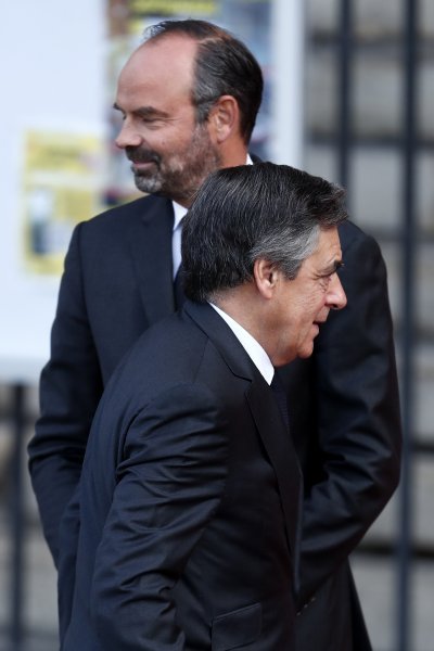 Bivši francuski premijer Francois Fillon i aktualni premijer Edouard Philippe