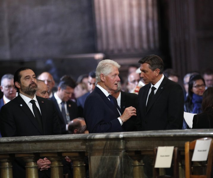 Bill Clinton i slovenski predsjednik Borut Pahor