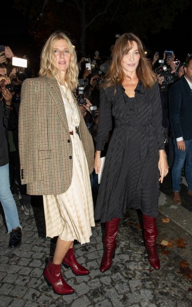 Carla Bruni i Sandrine Kiberlain