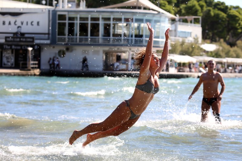 Bablje ljeto na splitskim Bačvicama