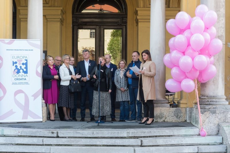 Udruga Europa Donna Hrvatska obilježila 20. Dan ružičaste vrpce