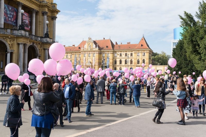 Udruga Europa Donna Hrvatska obilježila 20. Dan ružičaste vrpce