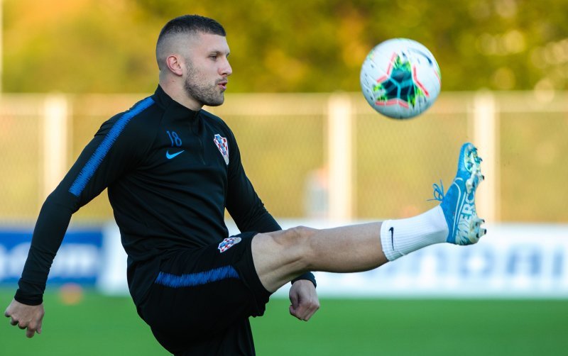 Trening reprezentacije, Ante Rebić