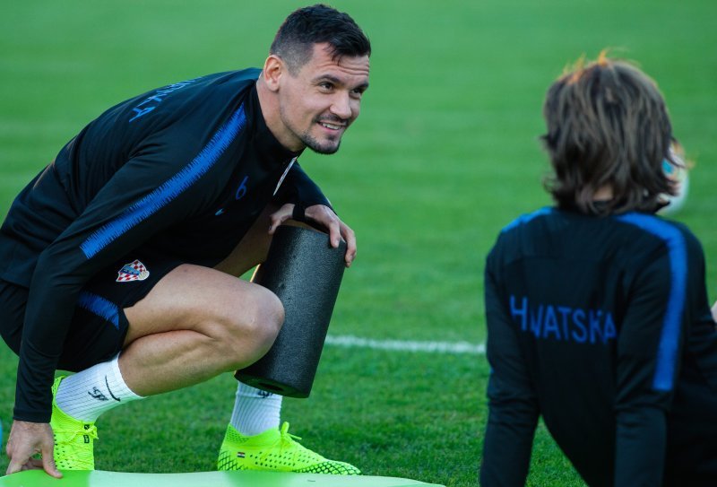 Trening reprezentacije, Dejan Lovren