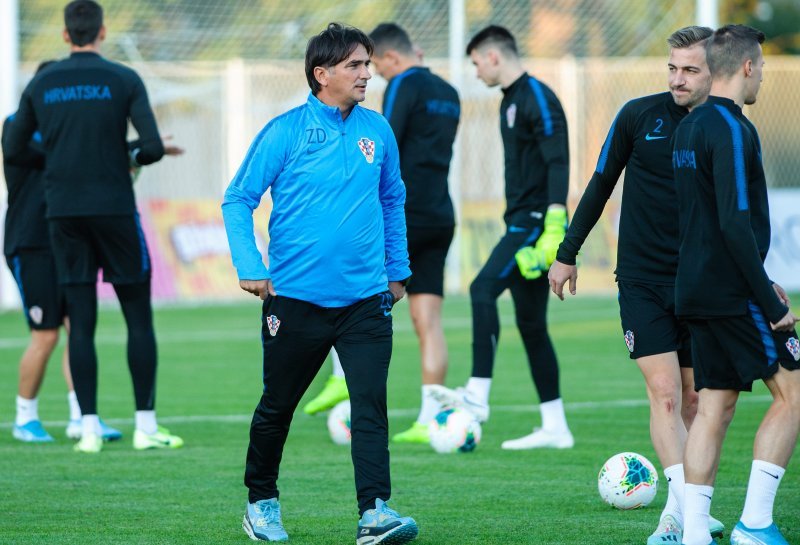 Trening reprezentacije, Zlatko Dalić