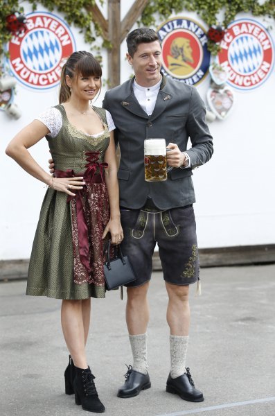 Robert Lewandowski i Anna Lewandowska