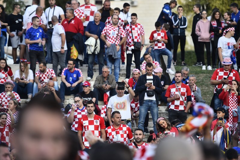 Navijači u Splitu