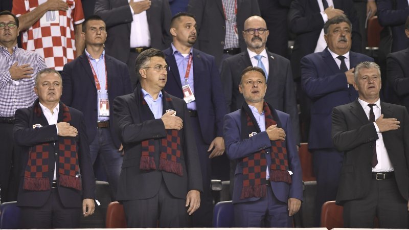 Darko Horvat, Andrej Plenković, Gordan Jandroković i Davor Šuker