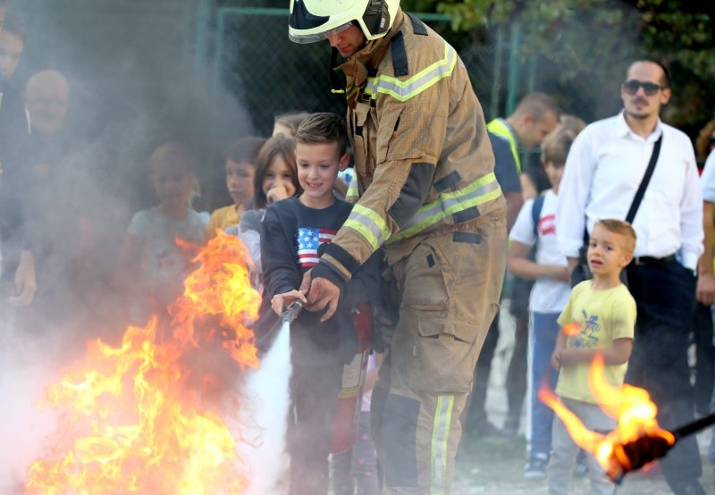 Pokazna vježba u Splitu