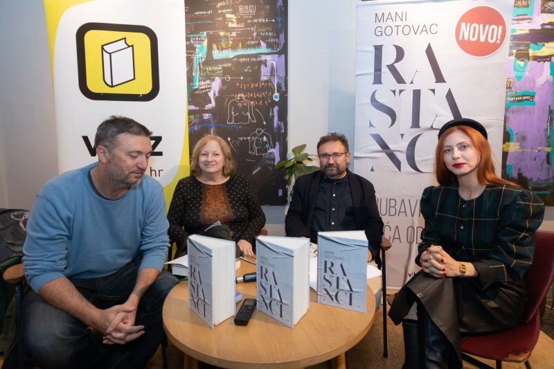 Promocija romana 'Rastanci' Mani Gotovac