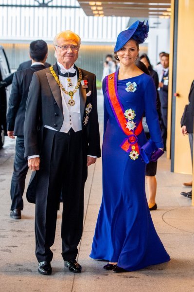 švedski kralj Carl XVI Gustaf  i princeza Victoria