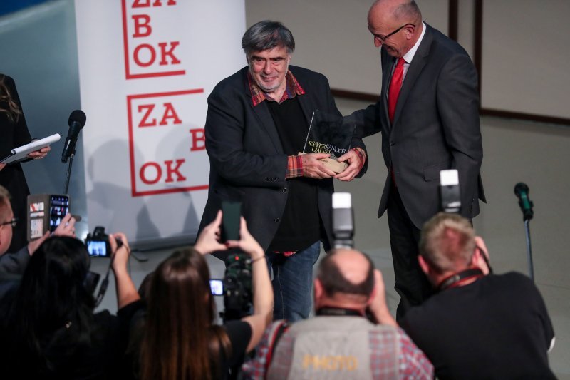 Goran Tribuson je dobitnik Nagrade Gjalski 2019. za roman "Otac od bronce"