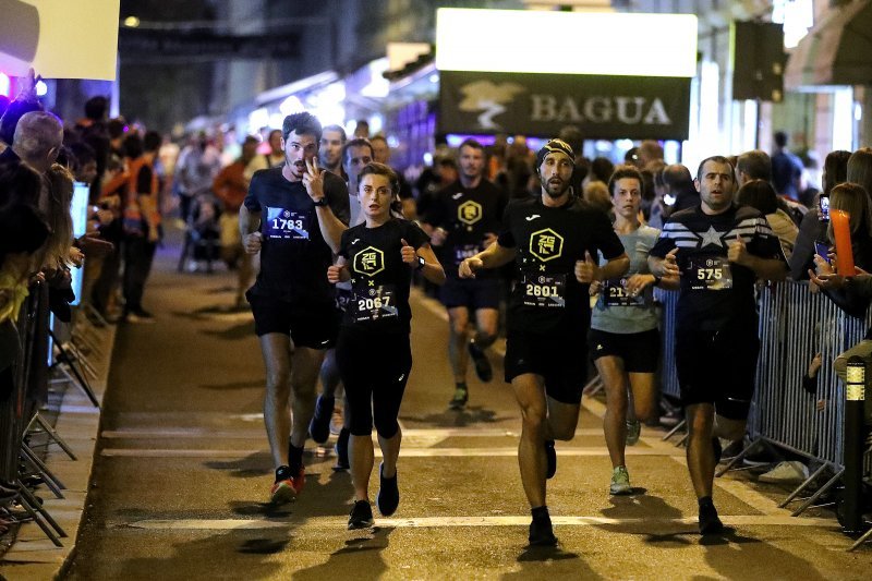 8. Zagrebački noćni cener na ulicama grada