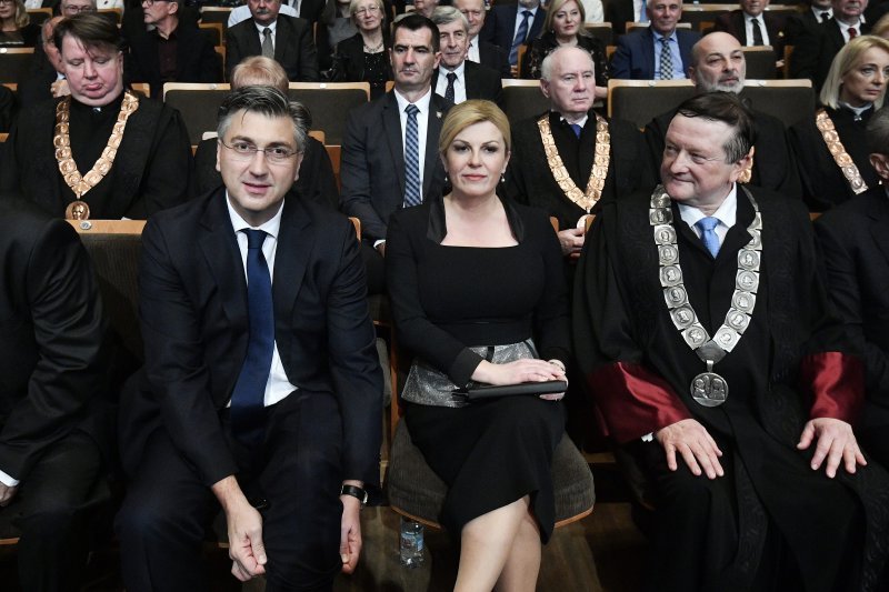 Andrej Plenković, Kolinda Grabar Kitarović, Damir Boras