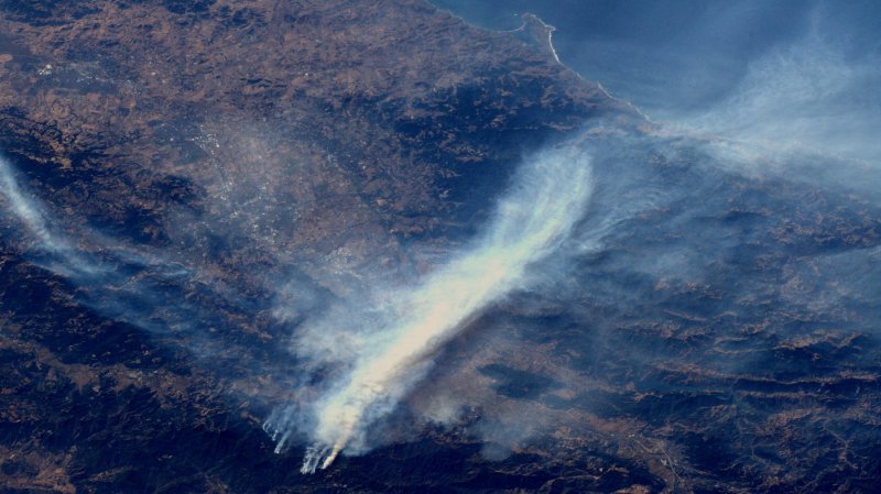 Zastrašujući pogled na kalifornijske požare
