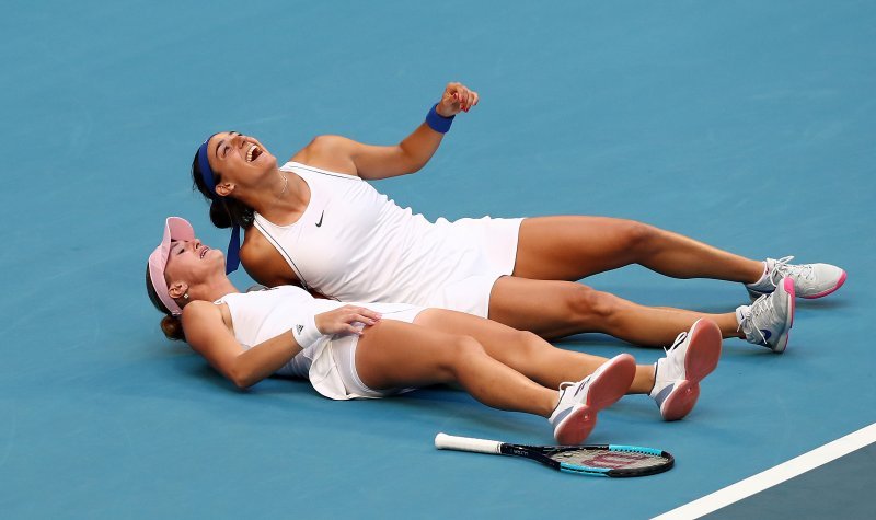 Fed Cup finale, Francuska - Australija, meč parova