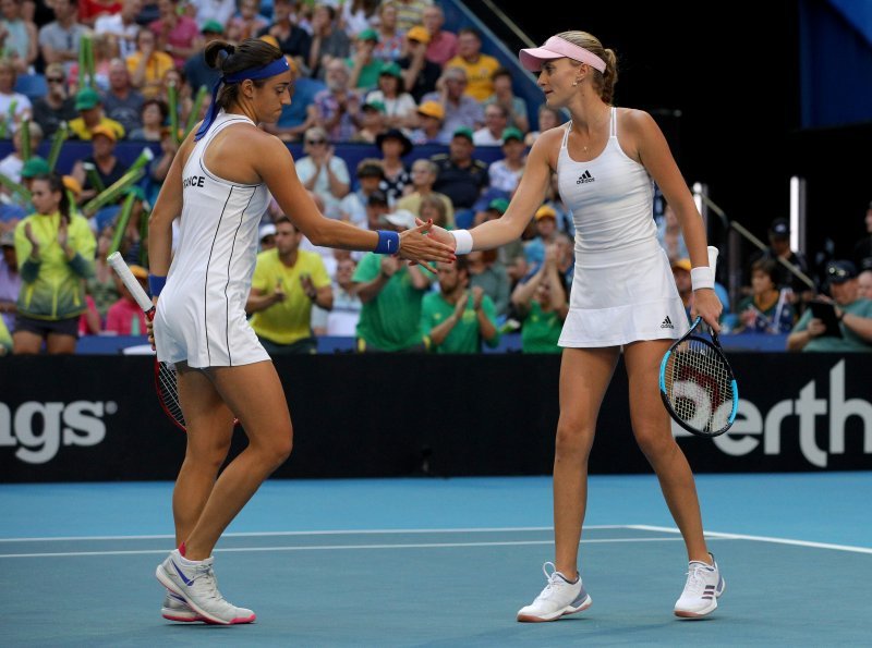 Fed Cup finale, Francuska - Australija, meč parova