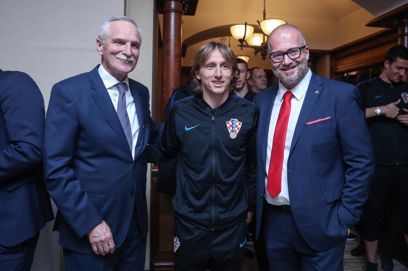 Zoran Bahtijarević, Luka Modrić, Boris Nemec