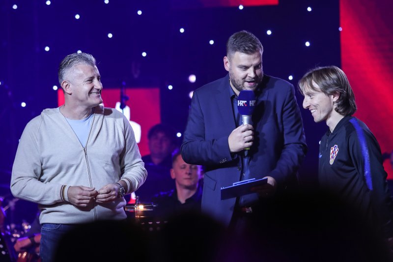 Davor Šuker, Marko Šapit, Luka Modrić