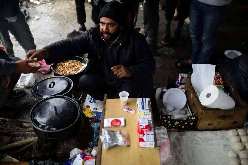 Jutro u migrantskom kampu Vučjak