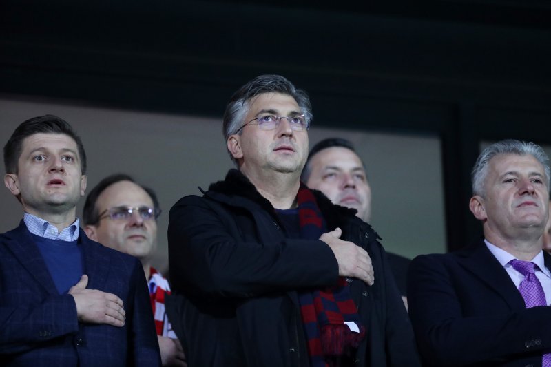 Zdravko Marić, Andrej Plenković, Davor Šuker