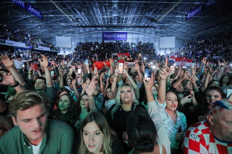 Frankfurt: Hrvatska noć u Fraport areni