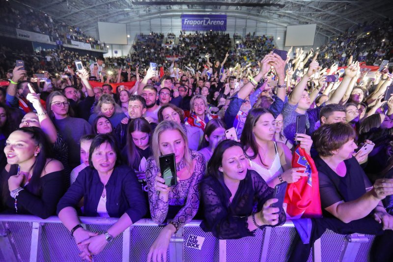 Frankfurt: Hrvatska noć u Fraport areni